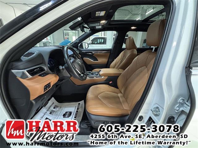 used 2023 Toyota Highlander car, priced at $49,500