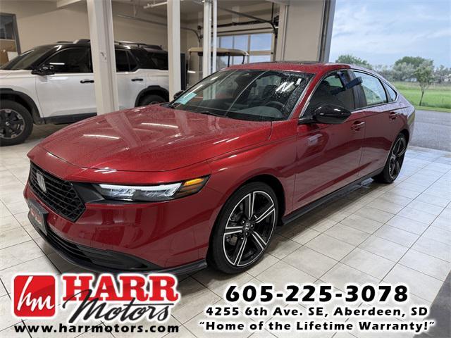 new 2025 Honda Accord Hybrid car, priced at $35,260