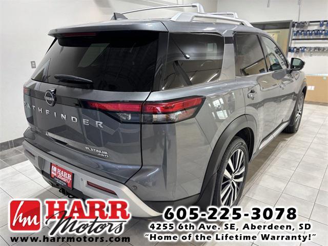 used 2022 Nissan Pathfinder car, priced at $36,999