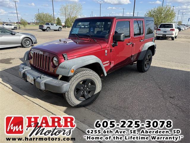 used 2011 Jeep Wrangler Unlimited car, priced at $13,999