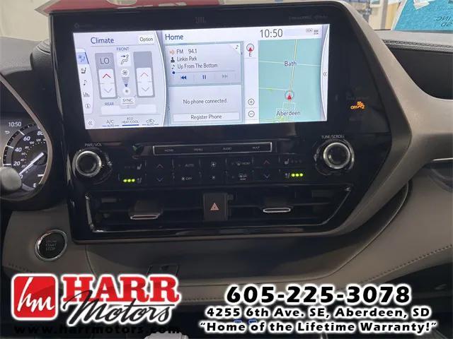 used 2022 Toyota Highlander car, priced at $36,971