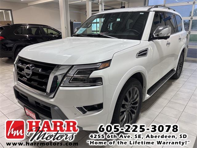 used 2023 Nissan Armada car, priced at $48,999