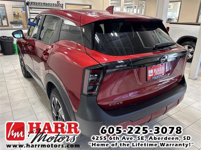 new 2025 Nissan Kicks car, priced at $27,085