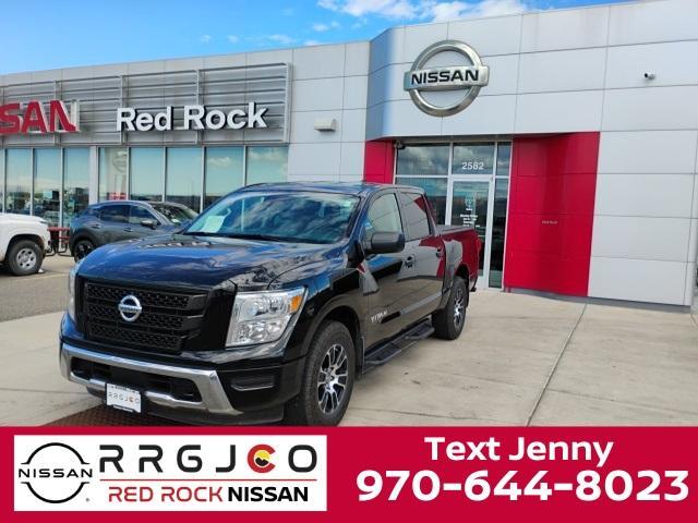 used 2022 Nissan Titan car, priced at $31,099