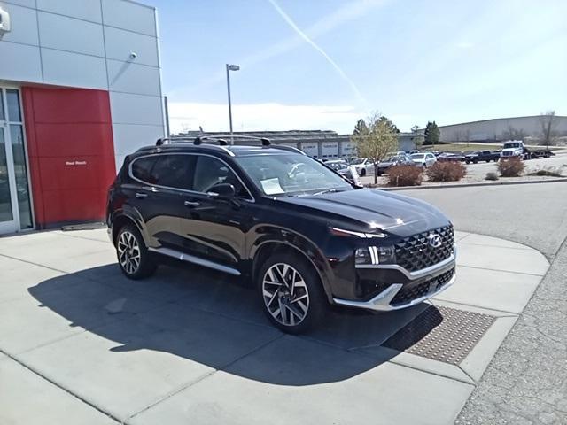 used 2021 Hyundai Santa Fe car, priced at $27,198
