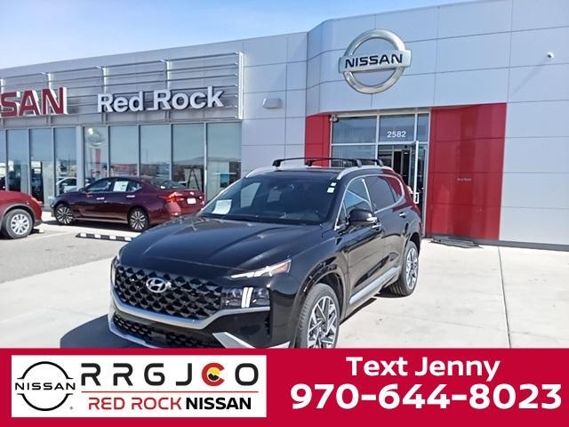 used 2021 Hyundai Santa Fe car, priced at $25,877