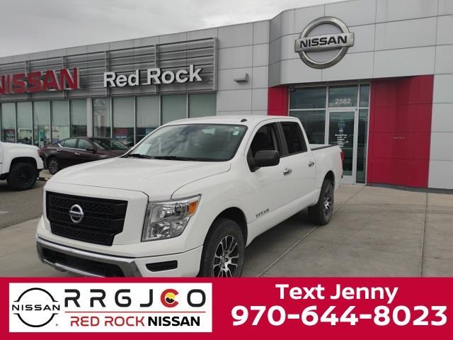 used 2021 Nissan Titan car, priced at $29,999