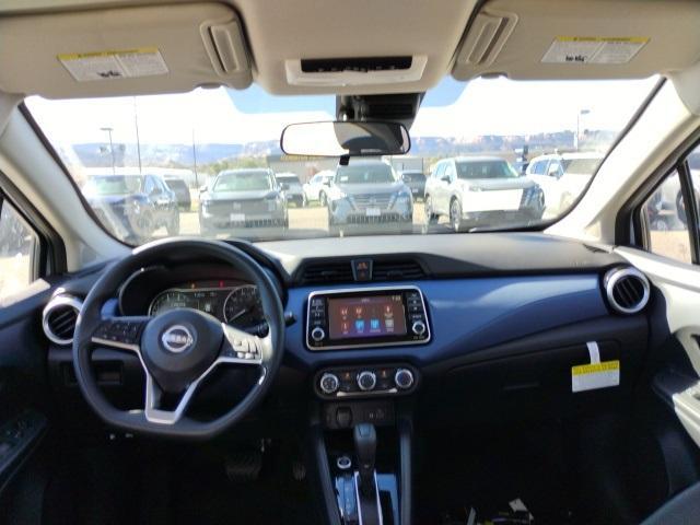 new 2025 Nissan Versa car, priced at $22,100