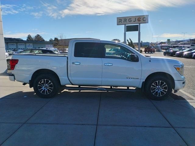 used 2021 Nissan Titan car, priced at $30,638