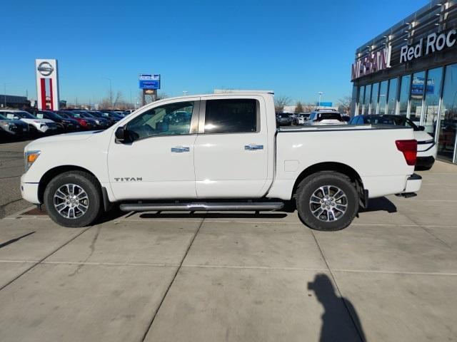 used 2021 Nissan Titan car, priced at $30,638