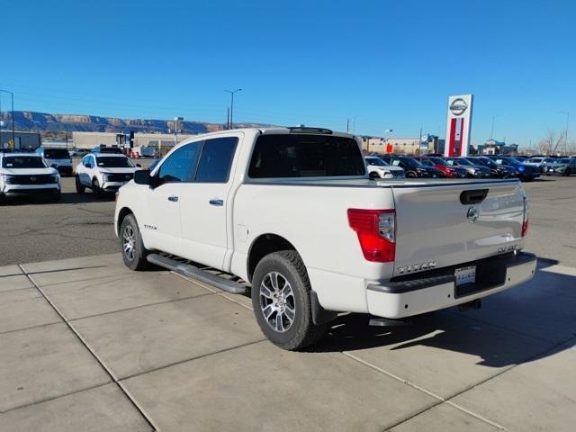 used 2021 Nissan Titan car, priced at $30,638