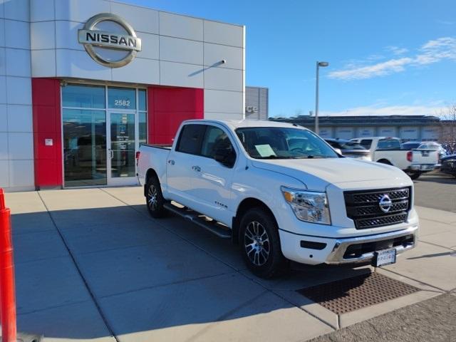used 2021 Nissan Titan car, priced at $30,638