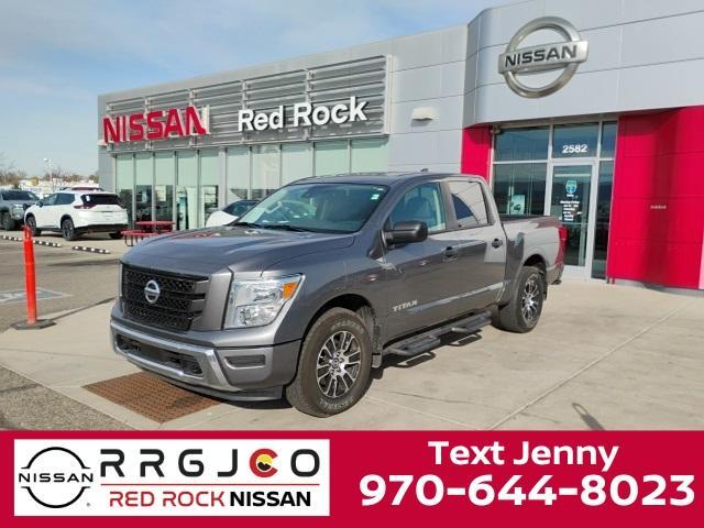 used 2022 Nissan Titan car, priced at $35,677