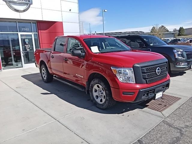 used 2021 Nissan Titan car, priced at $28,696