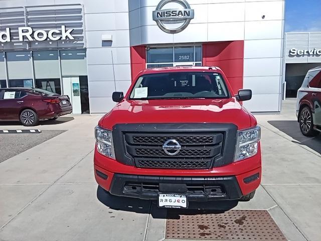 used 2021 Nissan Titan car, priced at $28,696