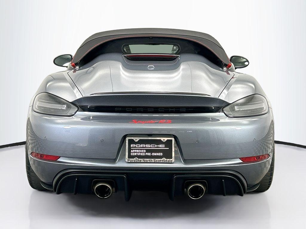 used 2024 Porsche 718 Spyder car, priced at $239,900