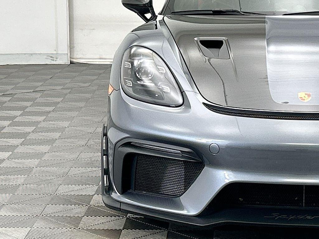 used 2024 Porsche 718 Spyder car, priced at $239,900