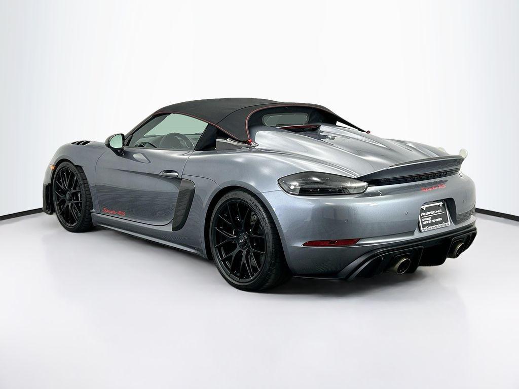used 2024 Porsche 718 Spyder car, priced at $239,900
