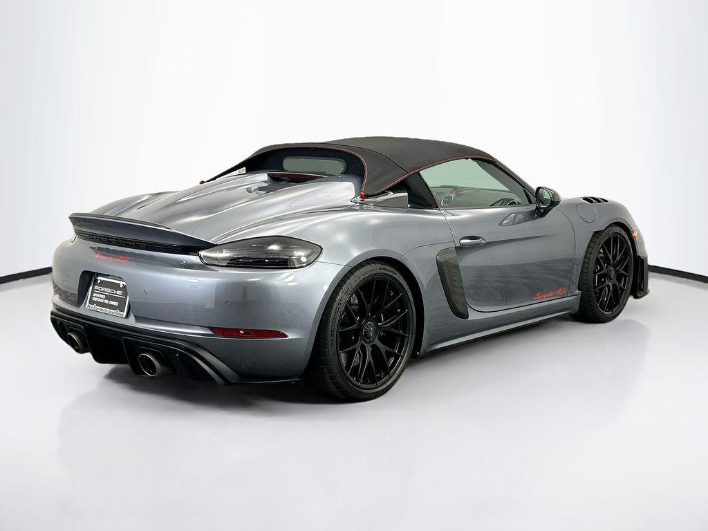 used 2024 Porsche 718 Spyder car, priced at $239,900