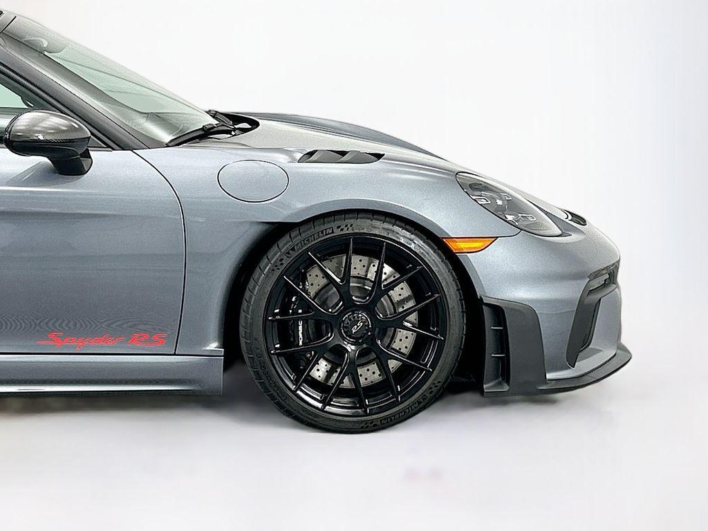 used 2024 Porsche 718 Spyder car, priced at $239,900