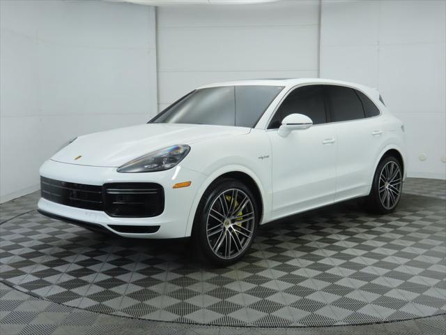 used 2021 Porsche Cayenne E-Hybrid car, priced at $117,900