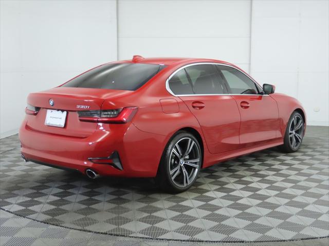 used 2021 BMW 330 car, priced at $32,900