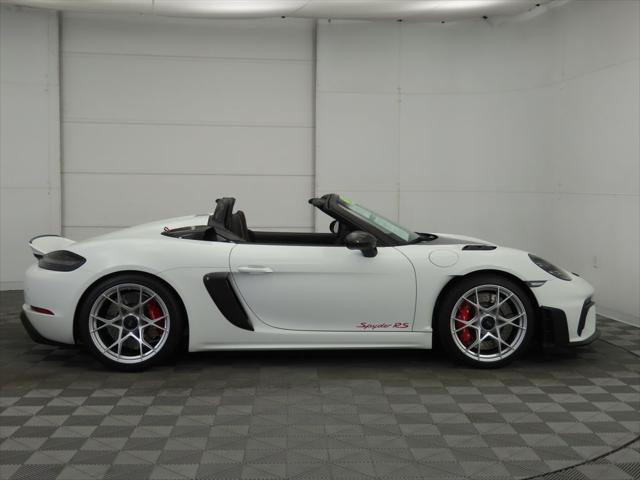 used 2025 Porsche 718 Spyder car, priced at $239,900