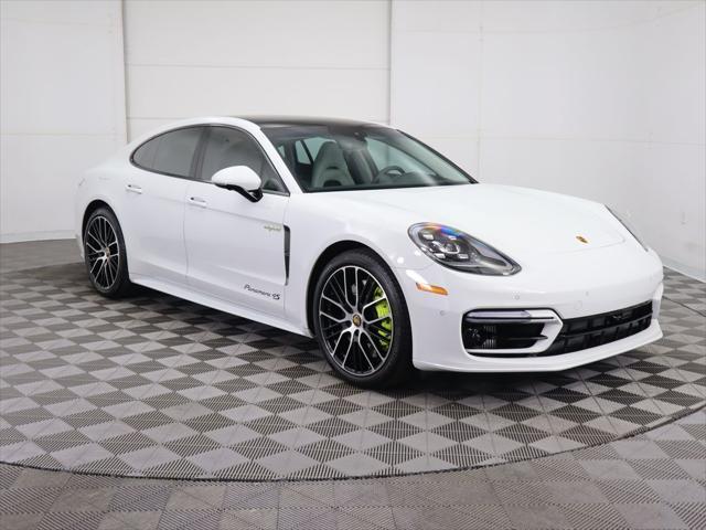 used 2022 Porsche Panamera e-Hybrid car, priced at $99,900