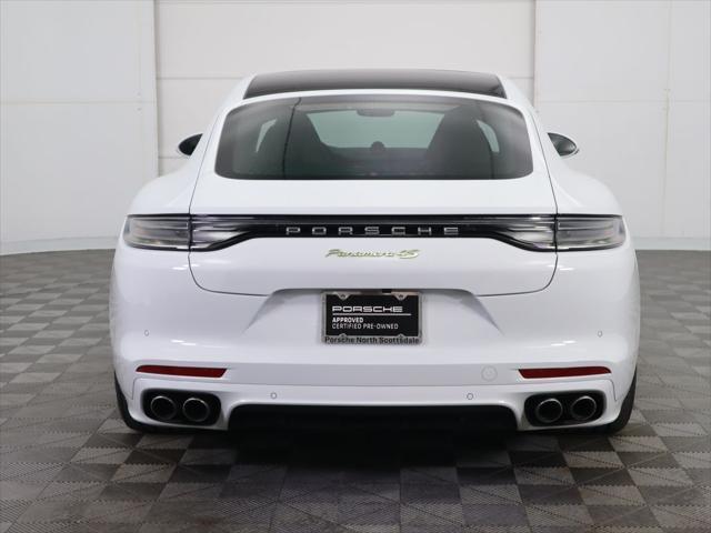 used 2022 Porsche Panamera e-Hybrid car, priced at $99,900