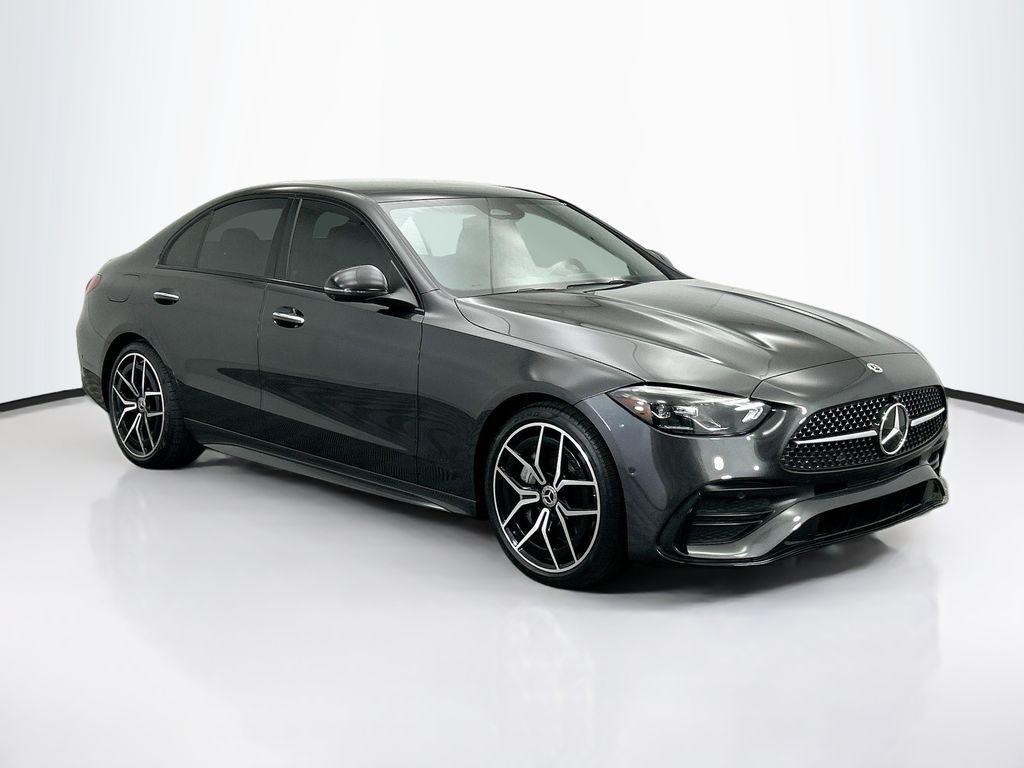 used 2023 Mercedes-Benz C-Class car, priced at $34,900