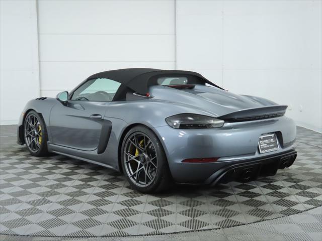 used 2024 Porsche 718 Spyder car, priced at $229,900