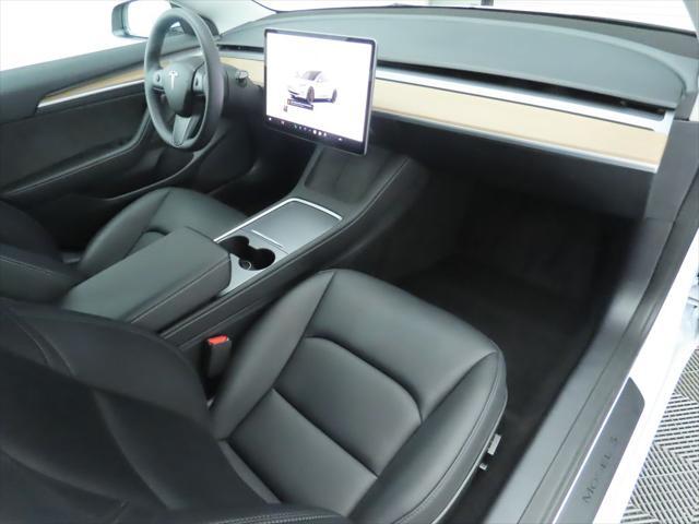 used 2023 Tesla Model 3 car, priced at $34,900