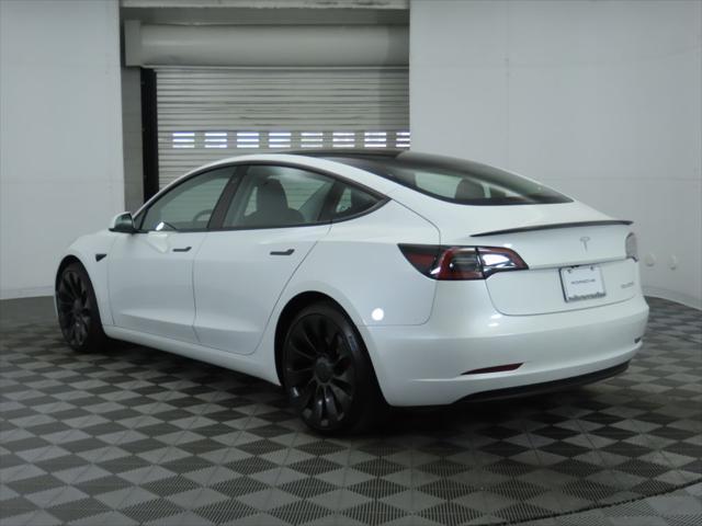 used 2023 Tesla Model 3 car, priced at $34,900