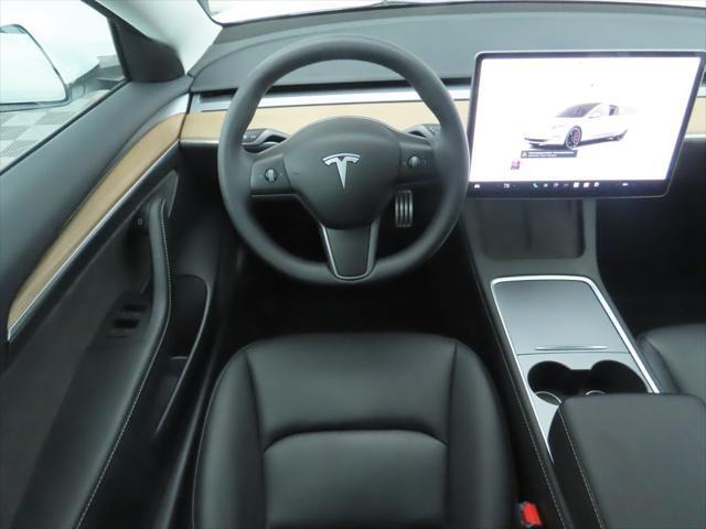 used 2023 Tesla Model 3 car, priced at $34,900