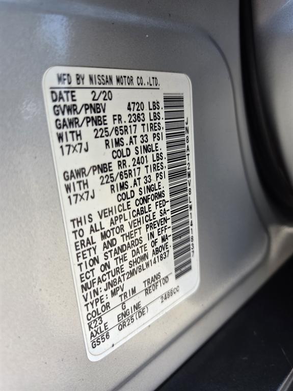 used 2020 Nissan Rogue car, priced at $15,450