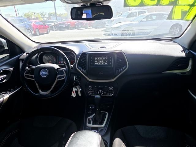 used 2017 Jeep Cherokee car, priced at $12,450