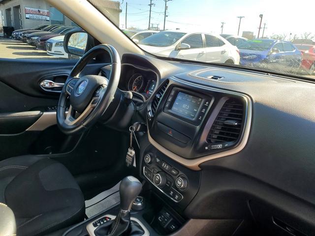 used 2017 Jeep Cherokee car, priced at $13,450