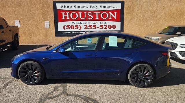 used 2023 Tesla Model 3 car, priced at $32,450