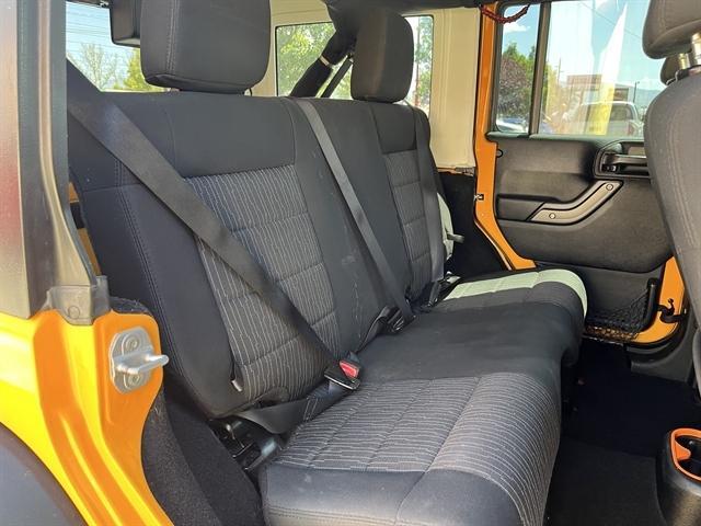 used 2012 Jeep Wrangler Unlimited car, priced at $14,450