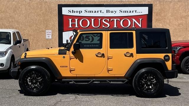 used 2012 Jeep Wrangler Unlimited car, priced at $14,450