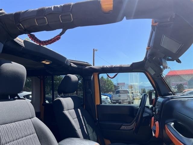 used 2012 Jeep Wrangler Unlimited car, priced at $14,450