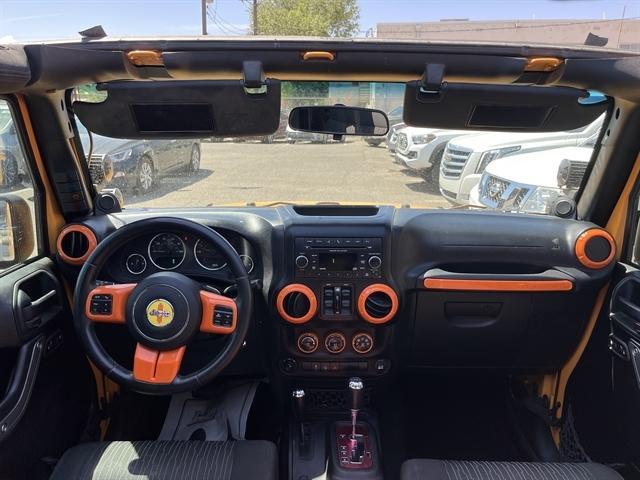 used 2012 Jeep Wrangler Unlimited car, priced at $14,450