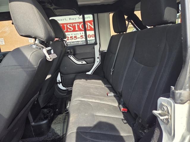used 2018 Jeep Wrangler JK Unlimited car, priced at $17,450
