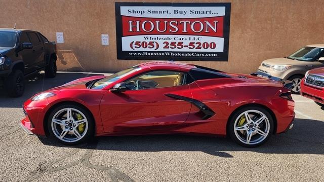 used 2021 Chevrolet Corvette car, priced at $66,950