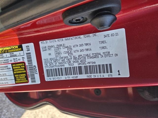 used 2021 Toyota Tacoma car, priced at $33,950