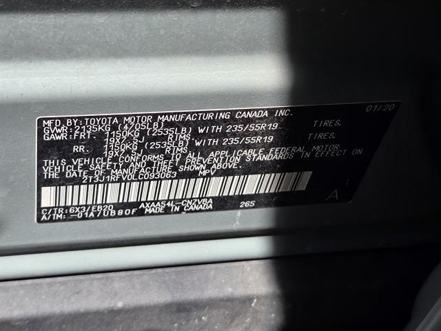 used 2020 Toyota RAV4 car, priced at $24,950