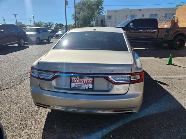 used 2017 Lincoln Continental car, priced at $18,950