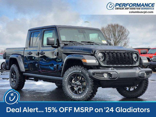 new 2024 Jeep Gladiator car, priced at $45,624