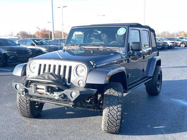 used 2017 Jeep Wrangler Unlimited car, priced at $19,998