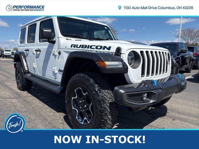 used 2022 Jeep Wrangler Unlimited 4xe car, priced at $33,888